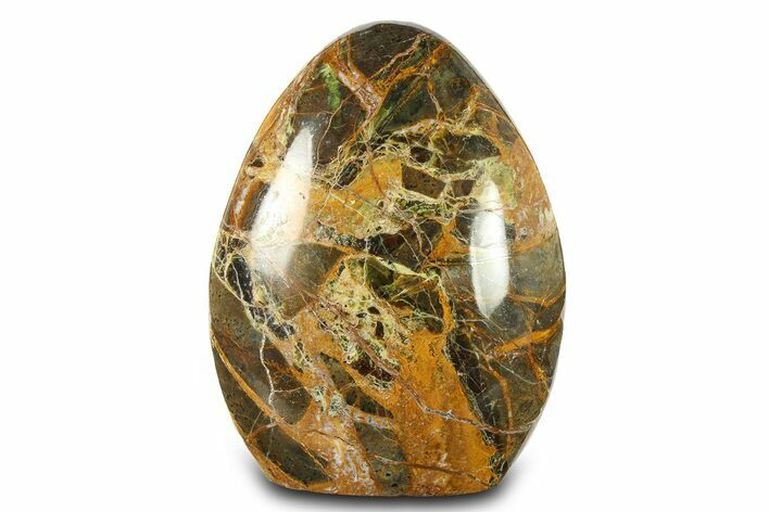 Tall, Colorful, Polished, Brecciated Jasper - Madagascar #299014